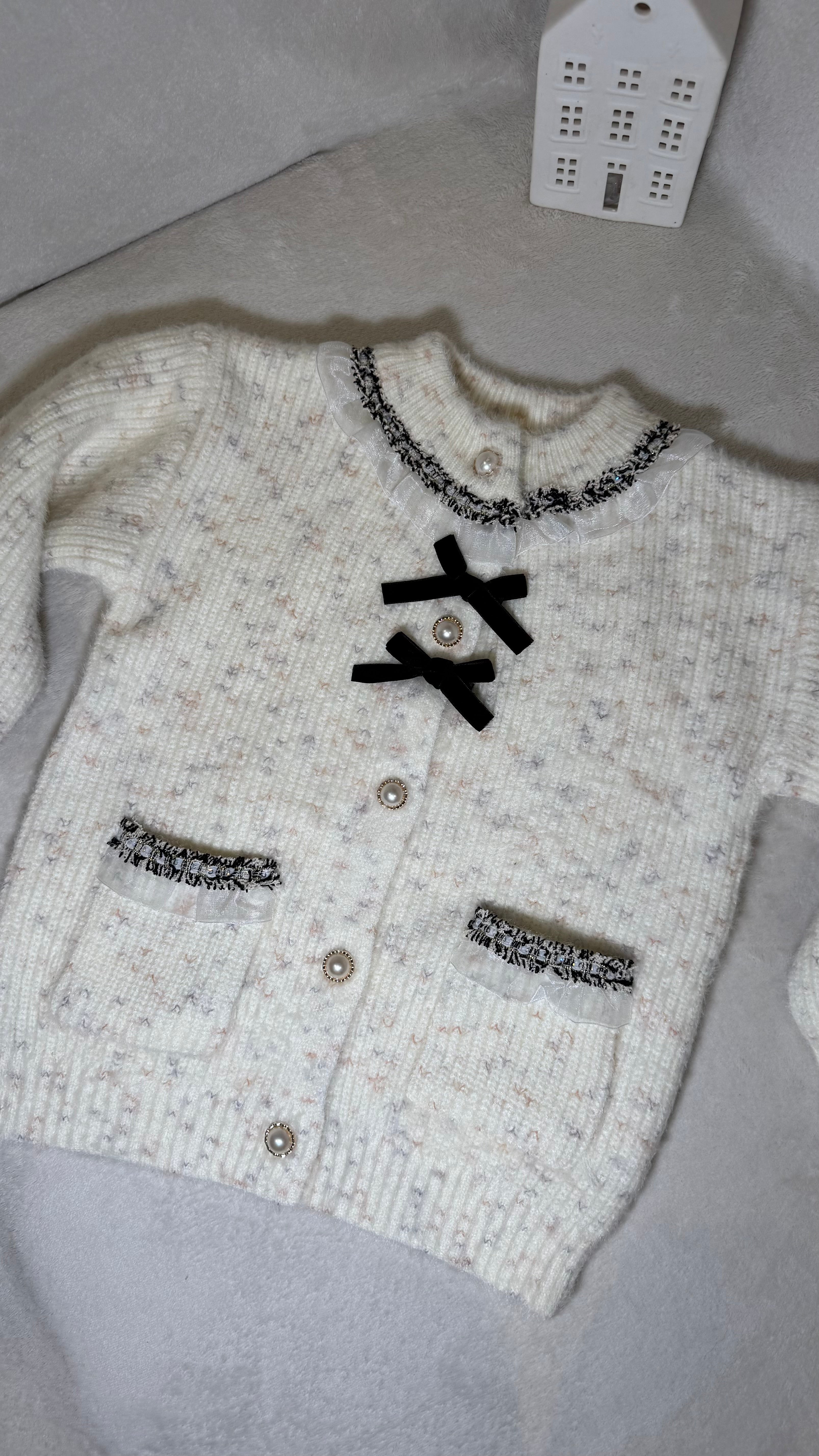 Chic Fluffy Knit Cardiga