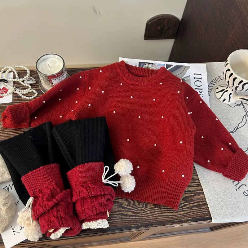 Pearl Elegance Knit Set