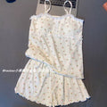 Floral Ruffled Pajama