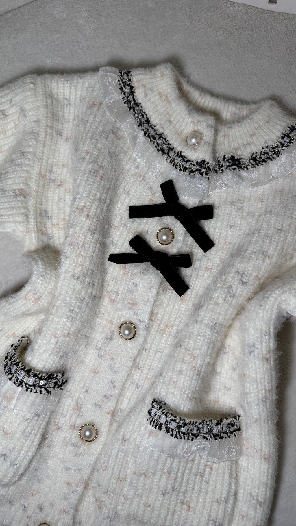 Chic Fluffy Knit Cardiga