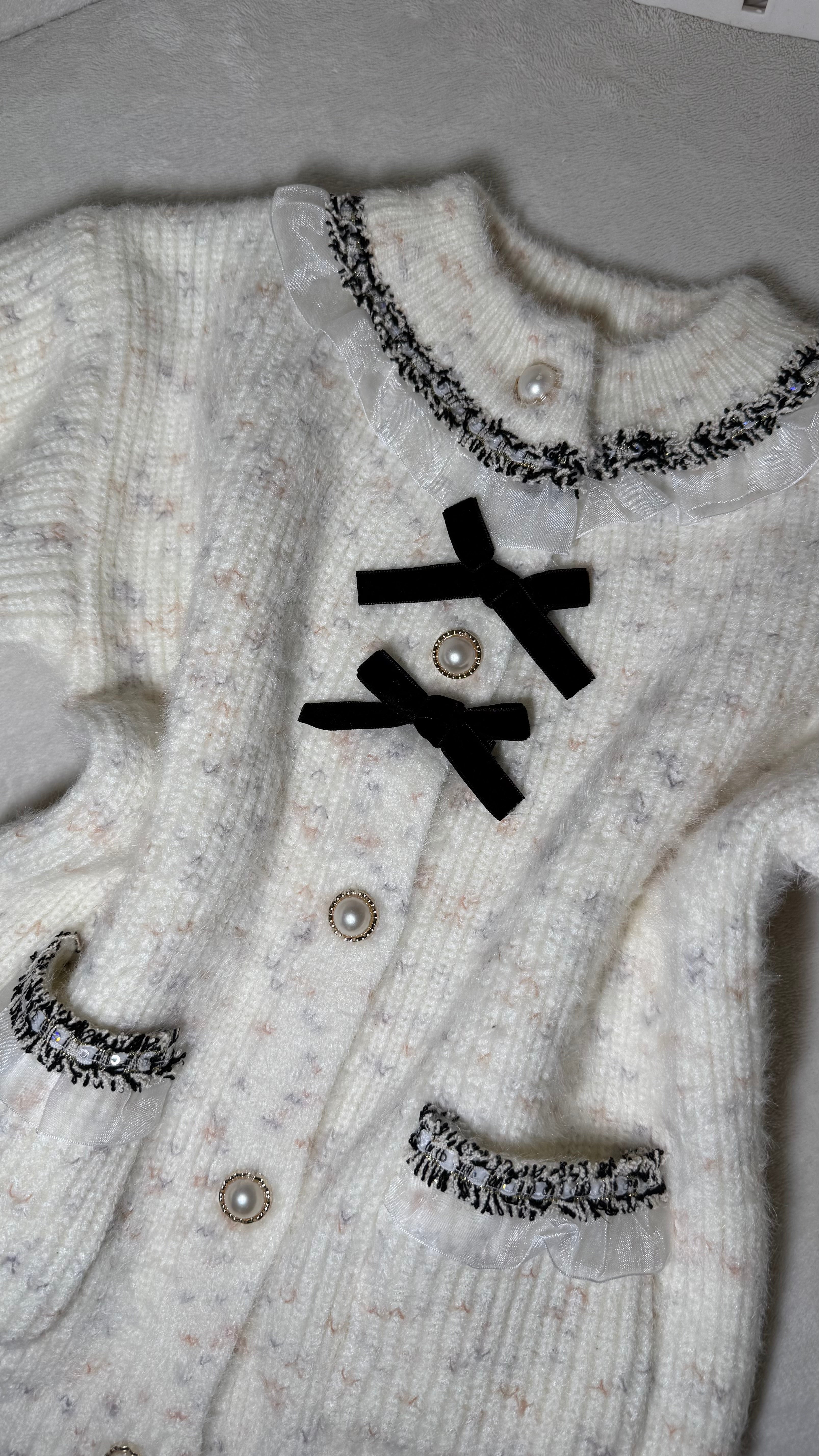 Chic Fluffy Knit Cardiga