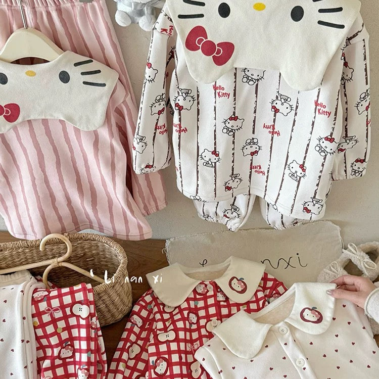 Hello kitty girls pajamas