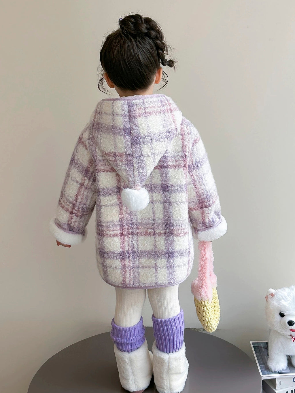 Cozy Hooded Jacket for Girls 🇰🇷