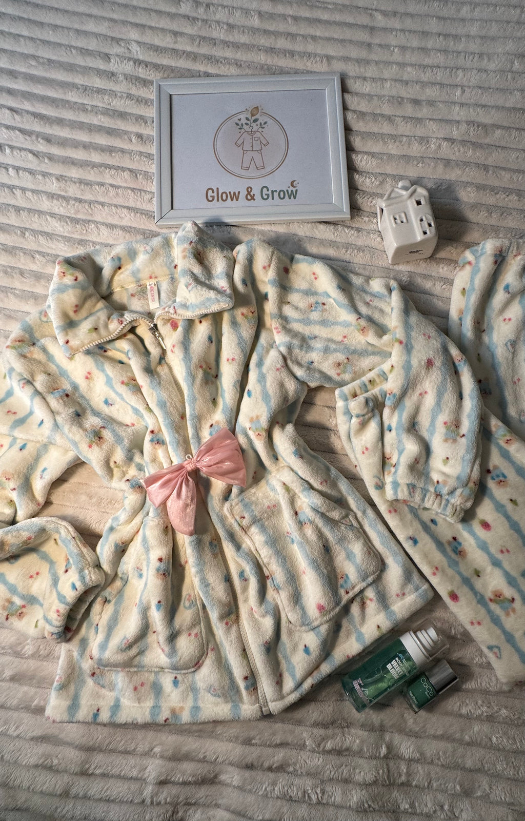 Kawaii "Cloud-Soft" Fleece PJs 🇰🇷