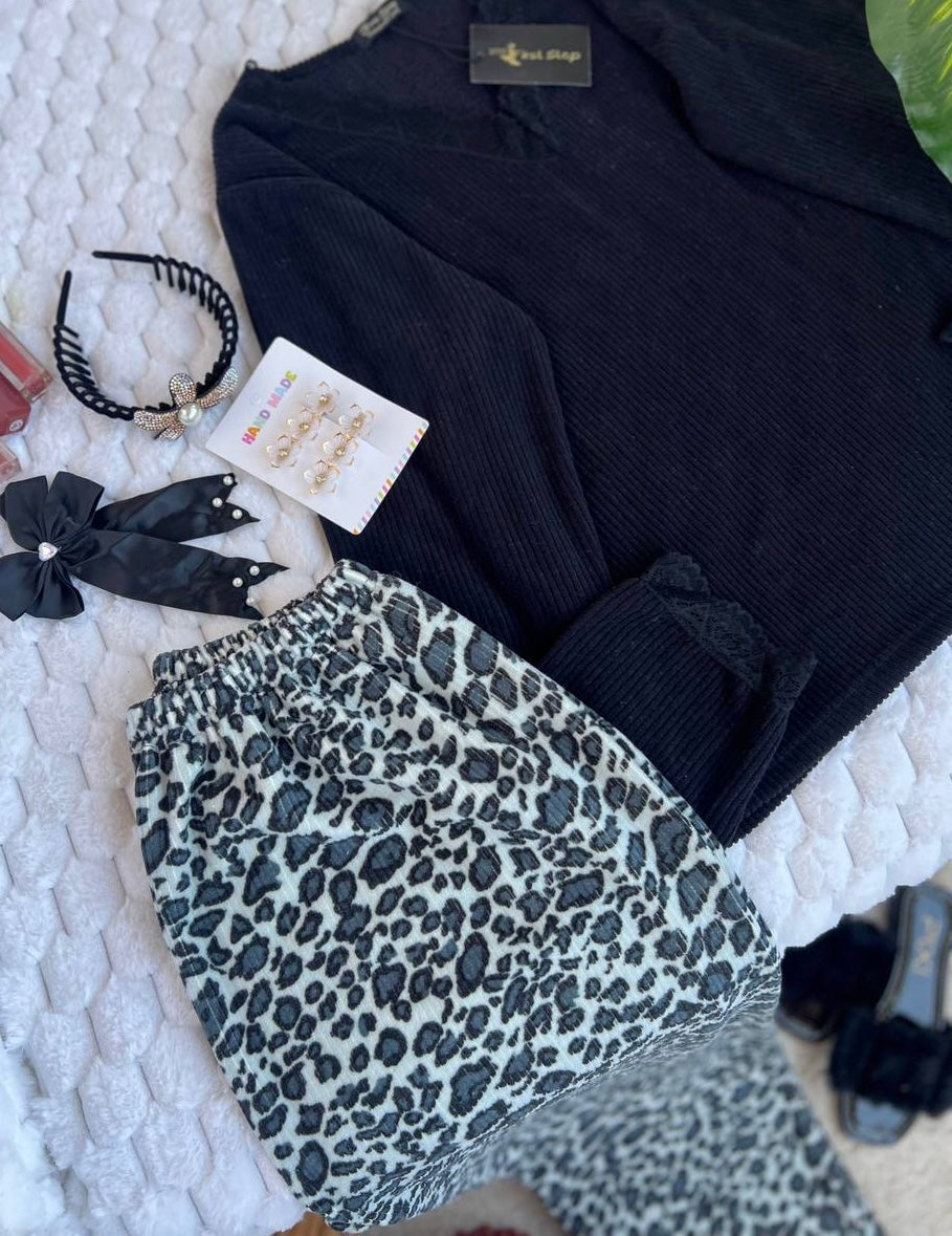 Ribbed Tiger pajama
