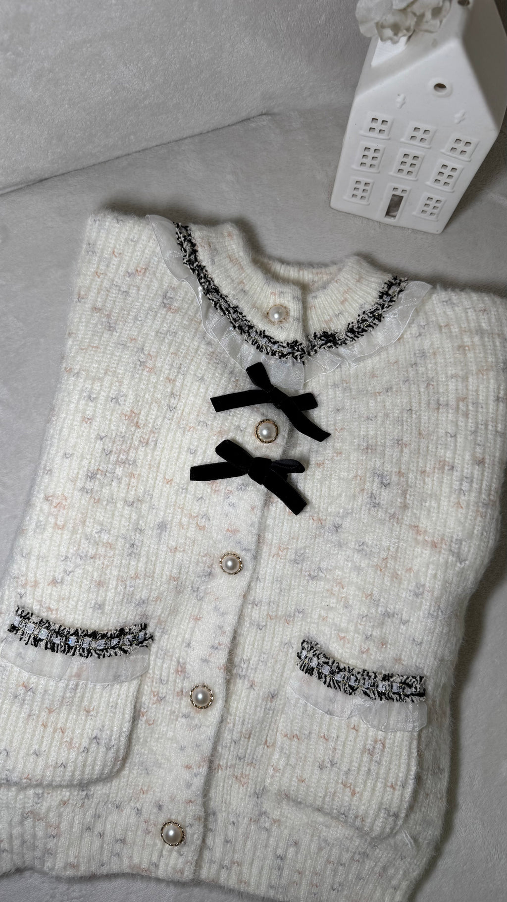 Chic Fluffy Knit Cardiga
