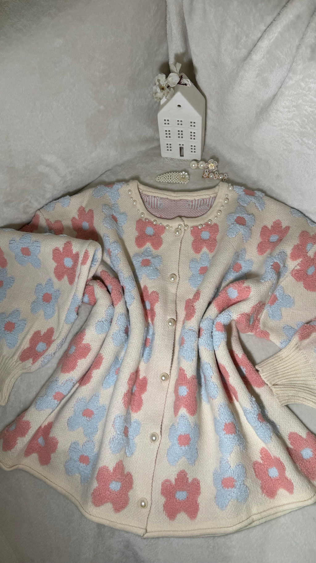 Flory cardigan 🌸❄️