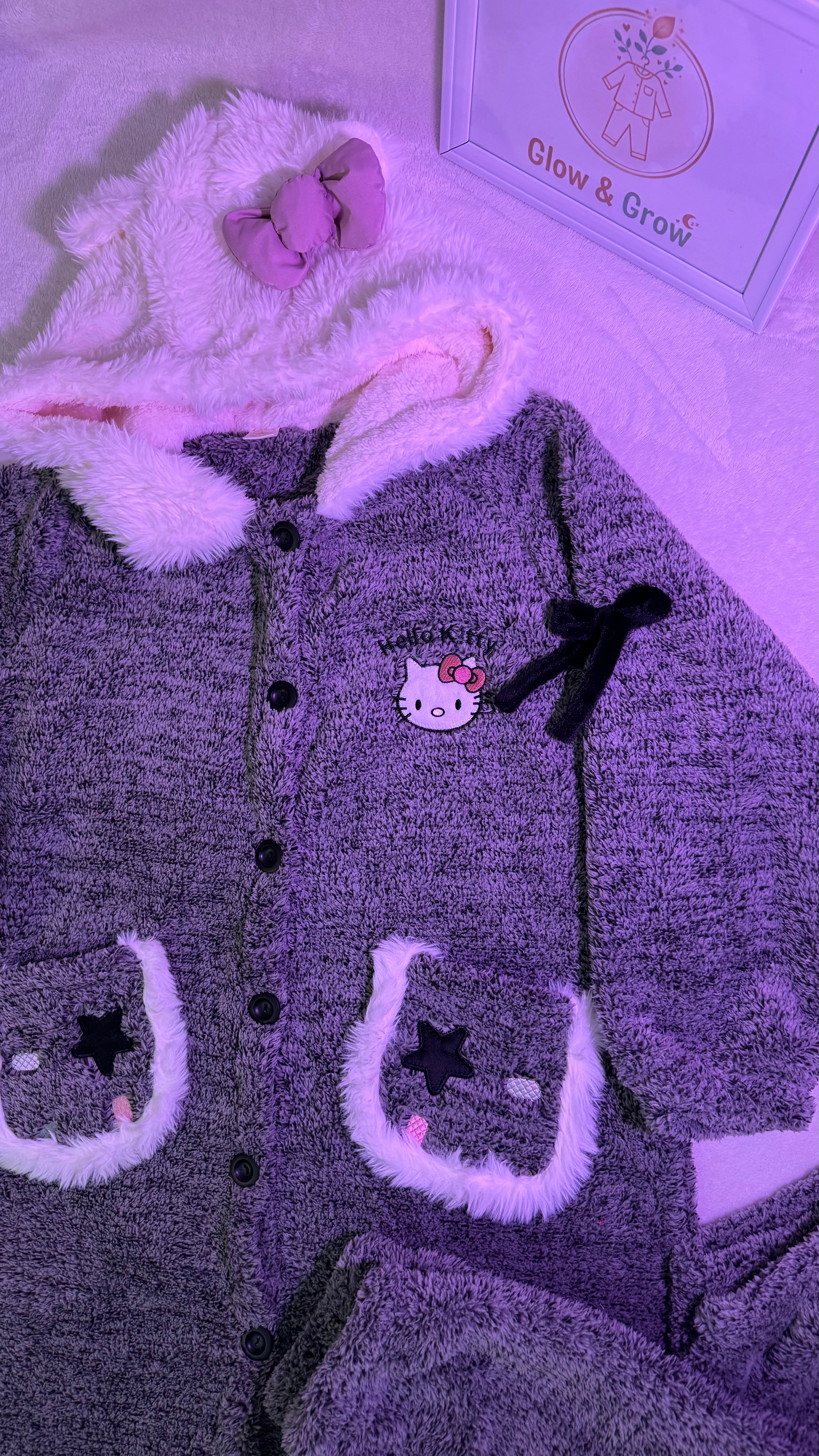 Hello Kitty Fleece Long Pajama🎀🇰🇷