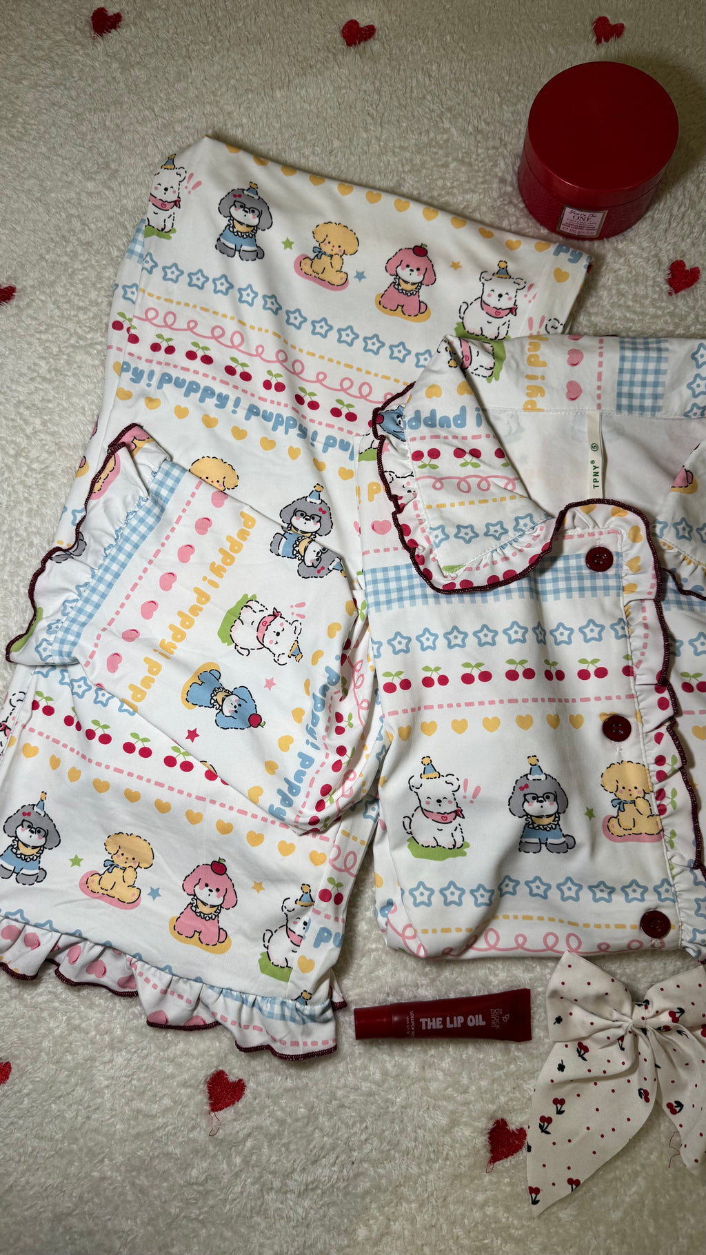 Ruffles pajama
