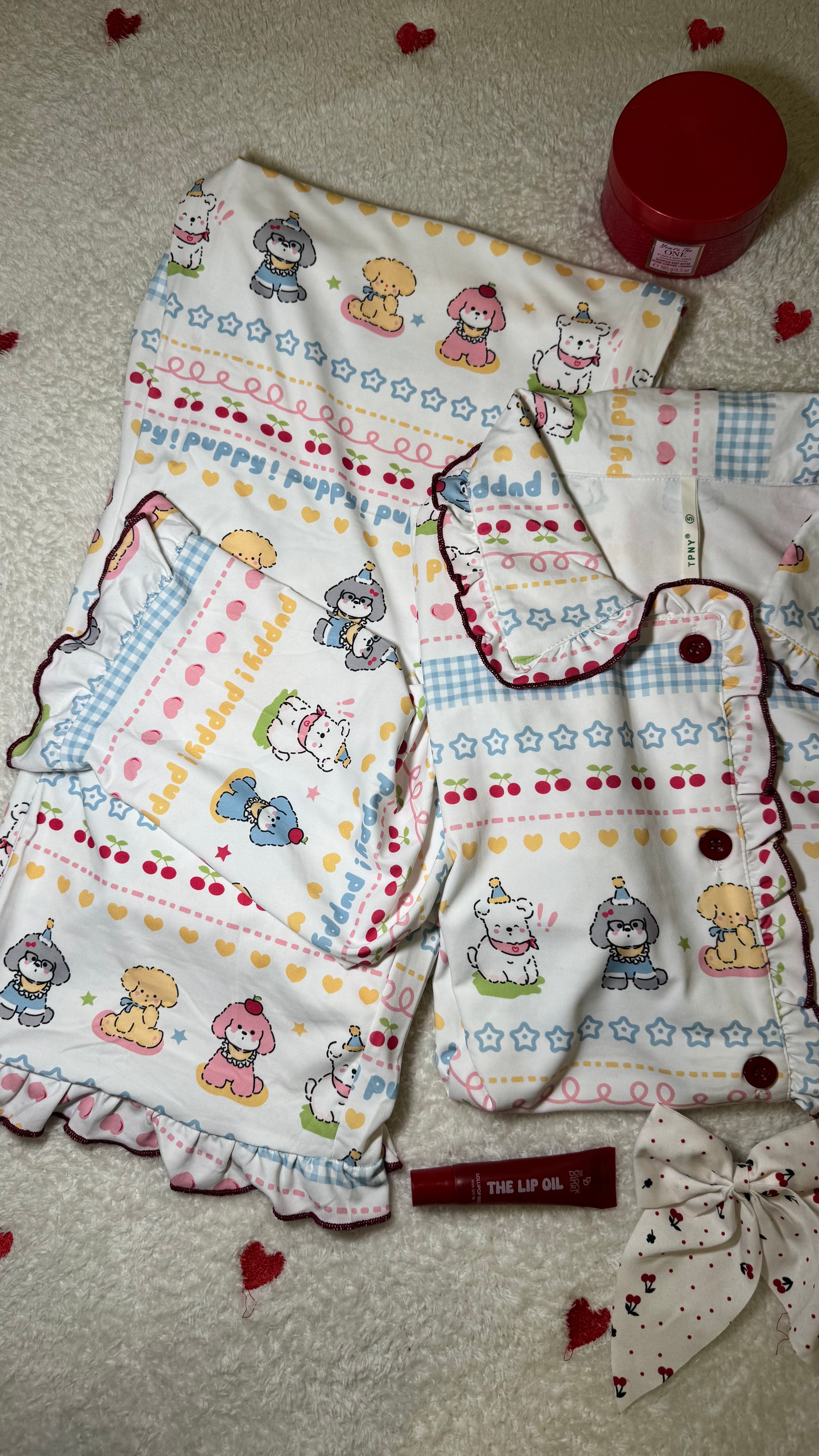 Ruffles pajama