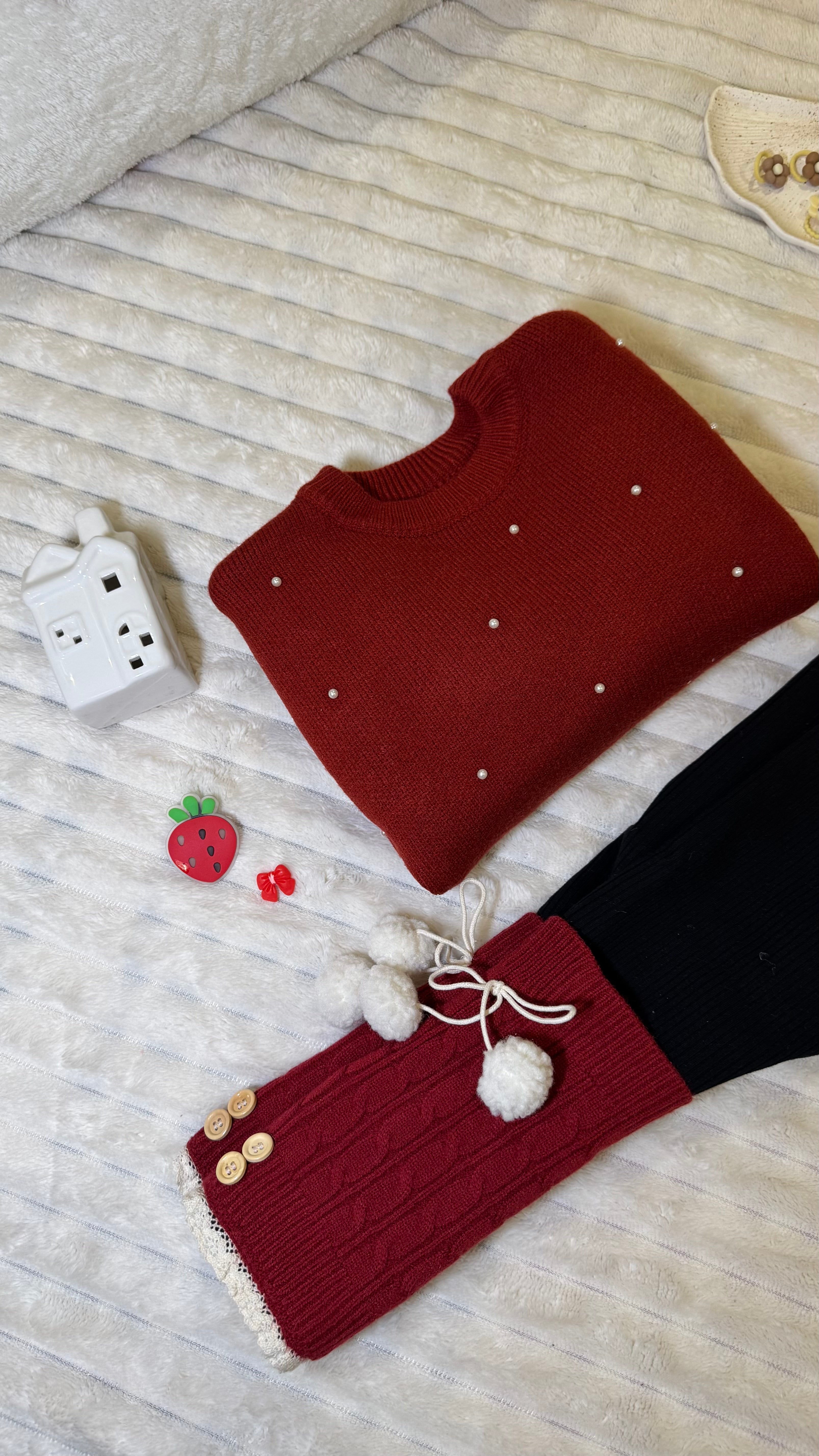 Pearl Elegance Knit Set