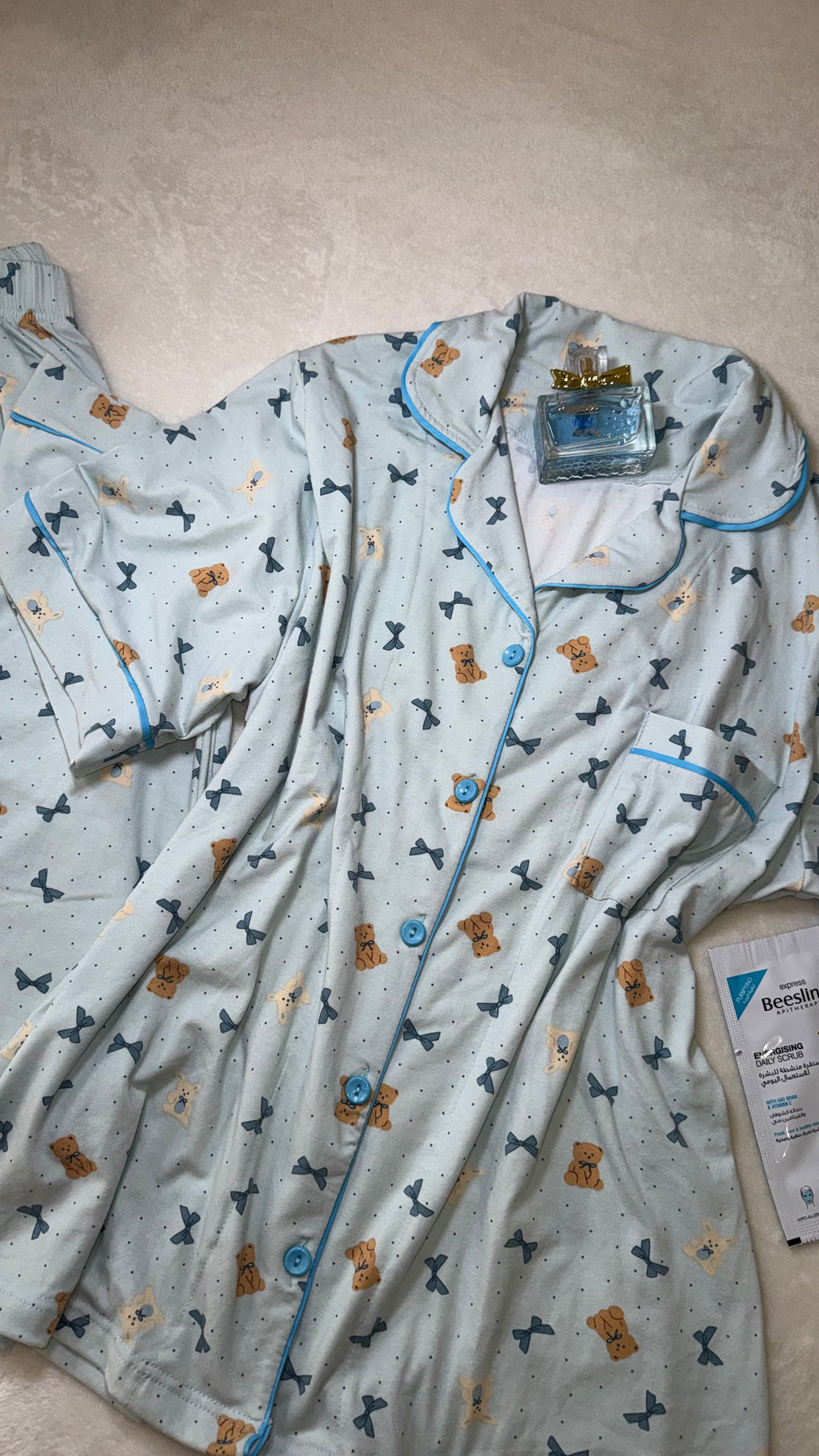 Classic cotton pajama🧸🩵