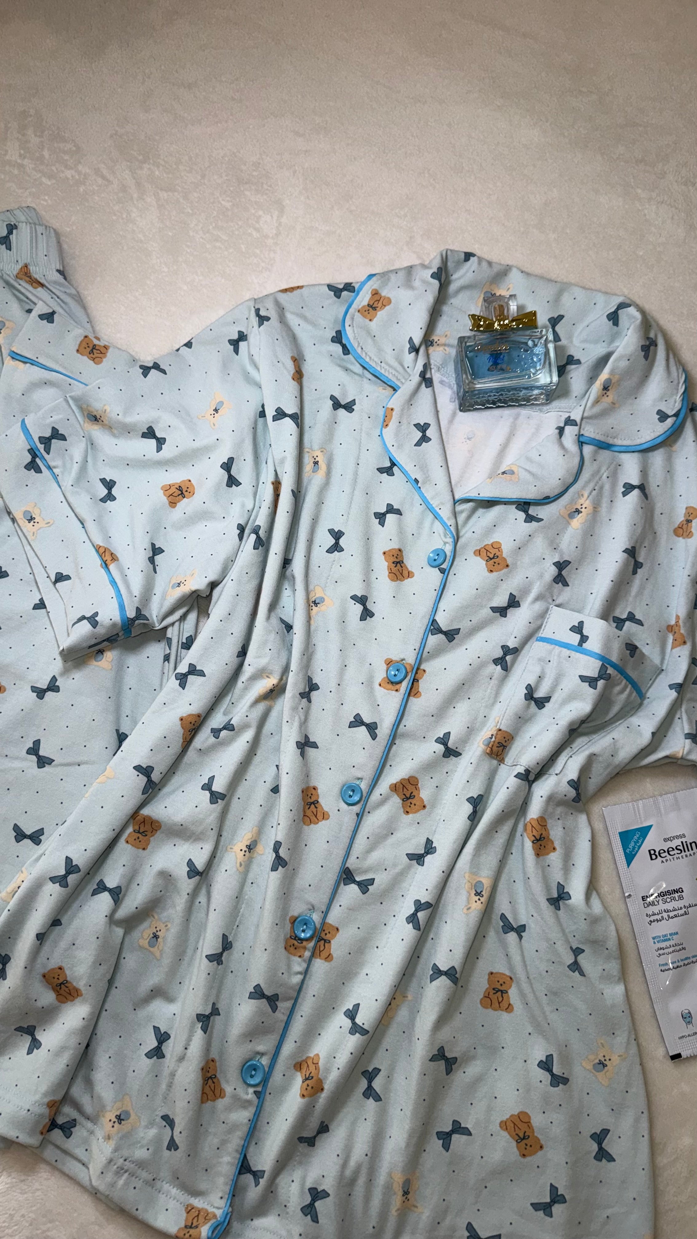 Classic cotton pajama🧸🩵