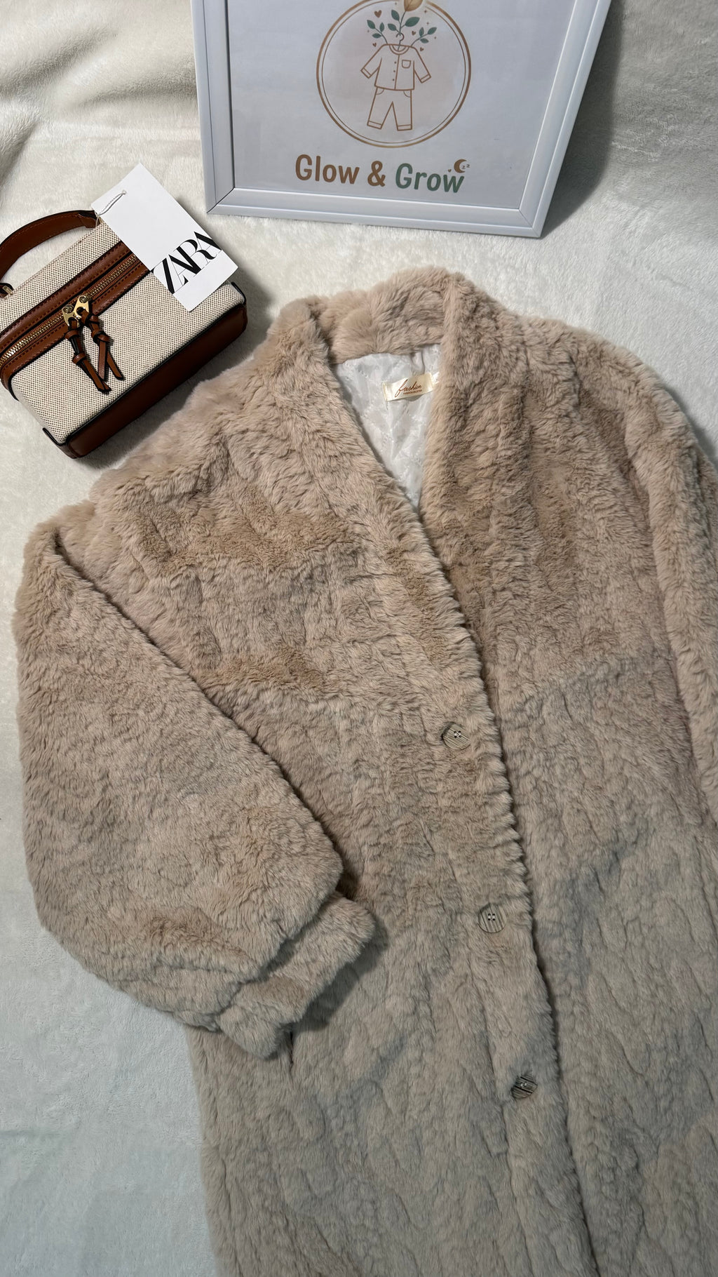 Faux Fur long Coat 🧥 🇨🇳